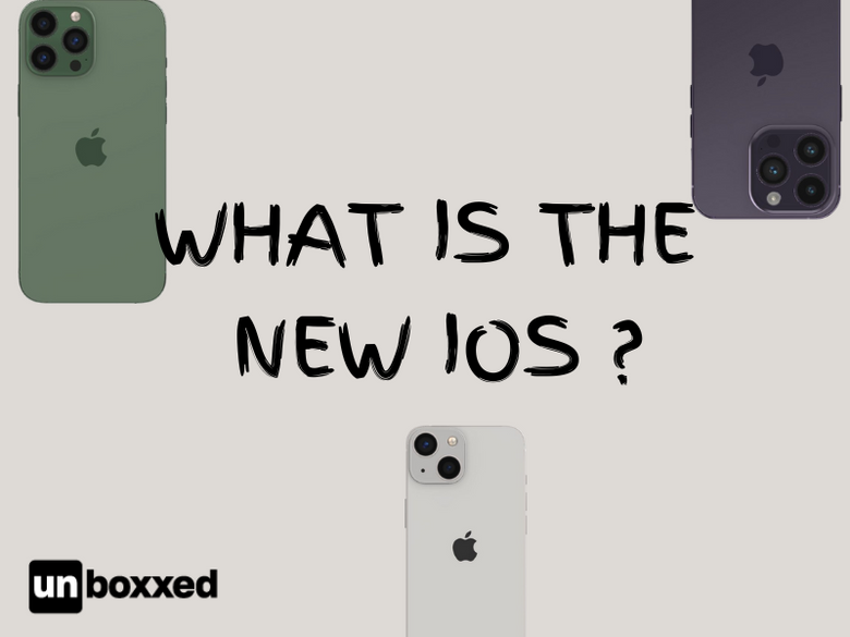 What is the new iOS ?