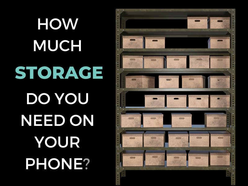 How Much Storage Do You Need on Your Phone?